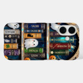 Witchy Bookshelf Phone Case Ghost Potions Hexes Case-Mate iPhoneケース (裏面 (横))