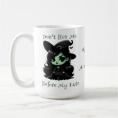 Witchy Brew:毎日の魔法のためのサッシーSips コーヒーマグカップ (左)