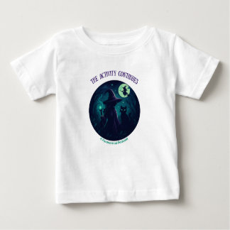 Witchy design on light kids clothes ベビーTシャツ