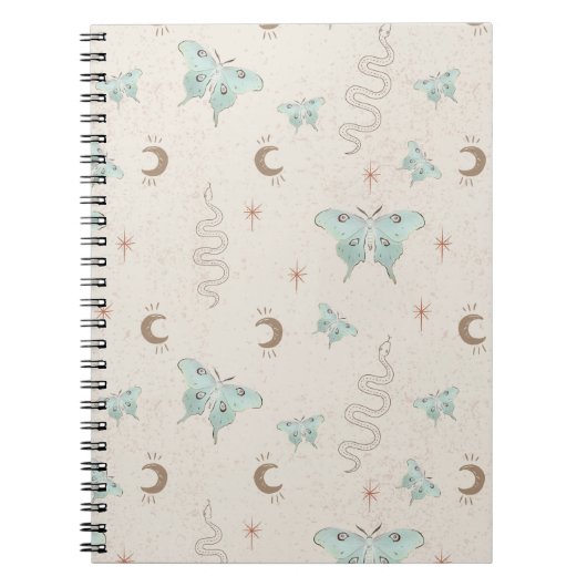Witchy Ethereal Etic Notebook Journal ノートブック (正面)