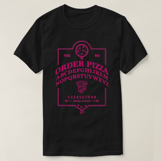 Witchy Pizza  Pastel Goth Wicca Witch Clothing for Tシャツ (デザイン正面)