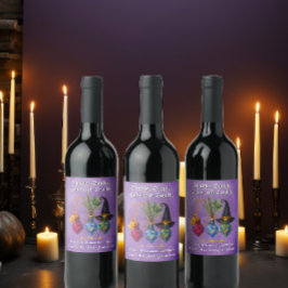 Witchy Potion Cocktail Party ワインラベル