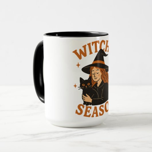 Witchy season マグカップ (正面左)