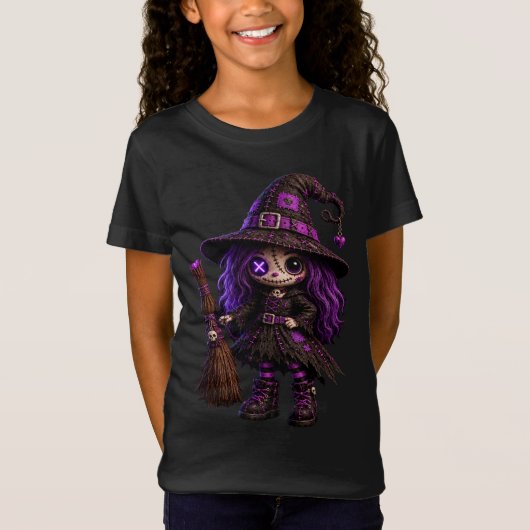 WITCHY - The Leader of the Little Monsters Tシャツ (正面)