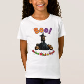 Witchy Vibe | Boo! Stylish Halloween Tee Tシャツ (正面)