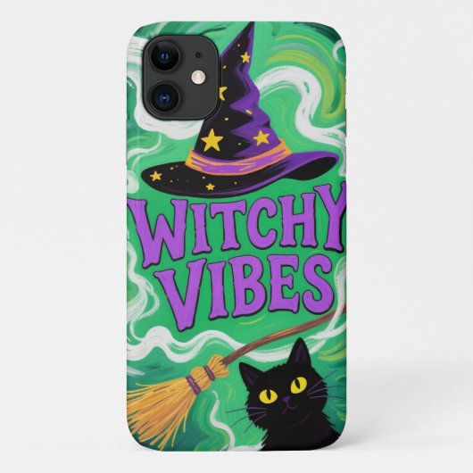Witchy Vibes Halloween iPhone 11 Pro Case Case-Mate iPhoneケース (裏面)