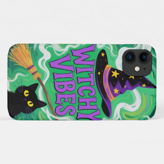 Witchy Vibes Halloween iPhone 11 Pro Case Case-Mate iPhoneケース (裏面(横))