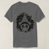 Witchy Witch Mystical Magic Night Halloween1425 Tシャツ (デザイン正面)