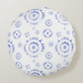 Wite colour ring pillow design  ラウンドクッション (裏面)
