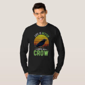 with a Crow Raven Tシャツ (正面フル)