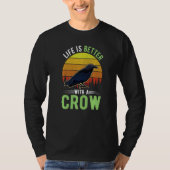 with a Crow Raven Tシャツ (正面)