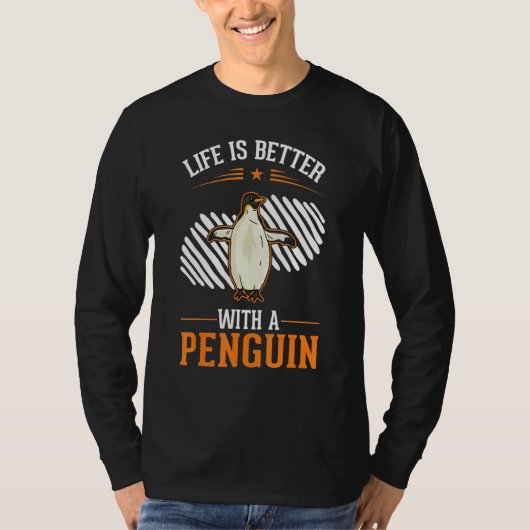 with a Penguin 1 Tシャツ (正面)