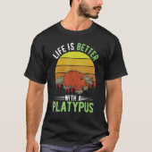 with a Platypus 1 Tシャツ (正面)