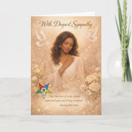 With Deepest Sympathy — Order of the Eastern Star  カード