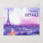 With DETAILS Amour Éternel à la Parisienne エンクロージャーカード (正面)