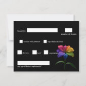 🌈 With Dietary choice RSVP Technicolor Love  (裏面)