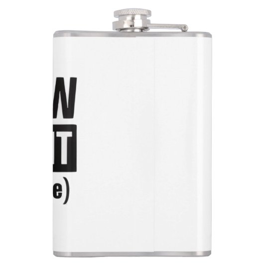 With God All Things Are Possible フラスク (裏面)