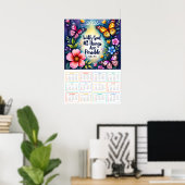 With God, All Things Are Possible 2026 Calendar  ポスター (ホームオフィス)