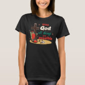 With God All Things Are Possible Christmas Country Tシャツ (正面)