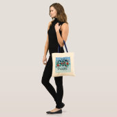 With God All Things Are Possible Tote Bag トートバッグ (正面(モデル))