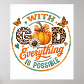 With God Everything Is Possible  ポスター (正面)