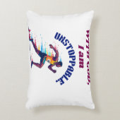 With God, I'm Unstoppable アクセントクッション (正面(垂直))