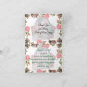 With Heartfelt Thanks サンキューカード (内部)