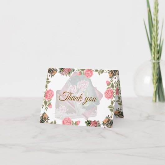 With Heartfelt Thanks サンキューカード (正面)