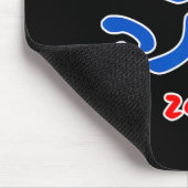 With Her （ヘブライ語） - Kamala Harris 2024 マウスパッド (コーナー)