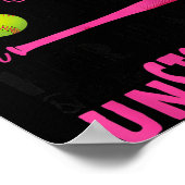 With Jesus In Her Heart And A Softball She Is Unst ポスター (角)