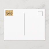 With Loveヴィンテージバレンタインポストカード ポストカード (裏面)