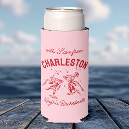 With Love From [Your City] カスタムバチェロレッテ スリム缶クーラー