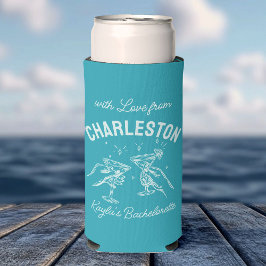 With Love From [Your City] カスタムバチェロレッテ スリム缶クーラー