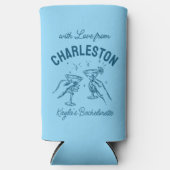 With Love From [Your City] カスタムバチェロレッテ スリム缶クーラー (正面)