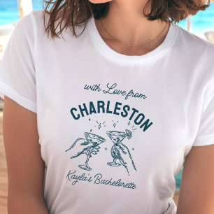 With Love From [Your City] カスタムバチェロレッテ Tシャツ