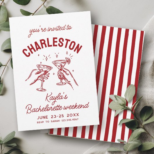 With Love From [Your City]バチェロレッテ 招待状