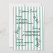 With Love From [Your City] Sageバチェロレッテ 招待状 (裏面)