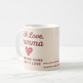 With Love, Gramma Mug コーヒーマグカップ (正面左)