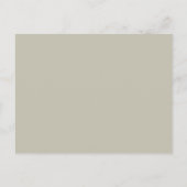 With Love Gray/Pink ・ベビー発表 案内ポストカード (裏面)