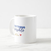 With Love Inspirational Coffee Mug コーヒーマグカップ (正面左)
