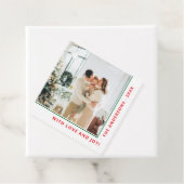 With Love & Joy|家族の名前|ワンフォトメッセージカード フェイバータグ (インサイチュ)