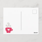 WITH LOVE JOY TO THE WORLD写真フォークアート ポストカード (裏面)