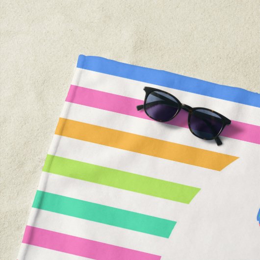 With Love Key West Towel ビーチタオル (インサイチュ)