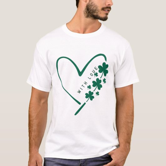 With Love & Luck - St. Patrick's Day Special Tシャツ (正面)
