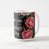 With Love on Mother's Day コーヒーマグカップ (正面右)