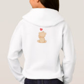 With Love Personalized Kids Pullover Hoodie (裏面)