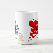 With Love Personalized Mug コーヒーマグカップ (中央)