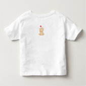 With Love Personalized Toddler T-Shirt トドラーTシャツ (裏面)