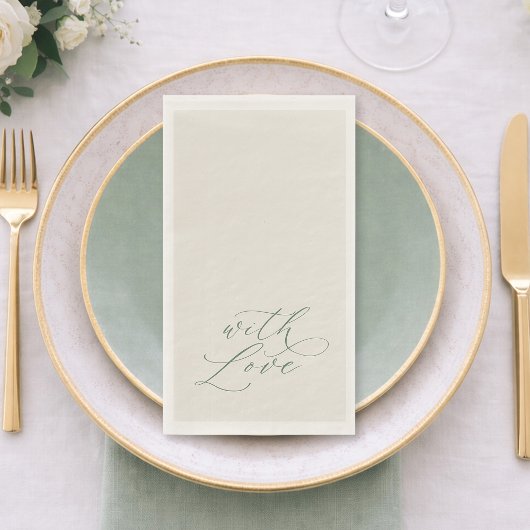With Love Sage Green Wedding