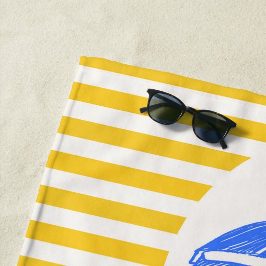 With Love Seaside Beach Towel ビーチタオル (インサイチュ)